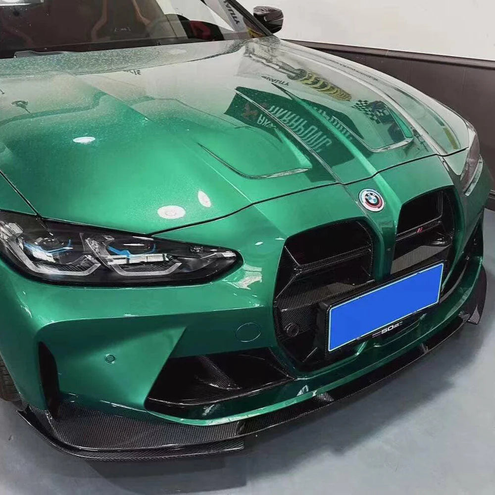 HAW 3D Style Dry Carbon Fiber Front Lip for BMW M3 M4 G80 G81 G82 G83