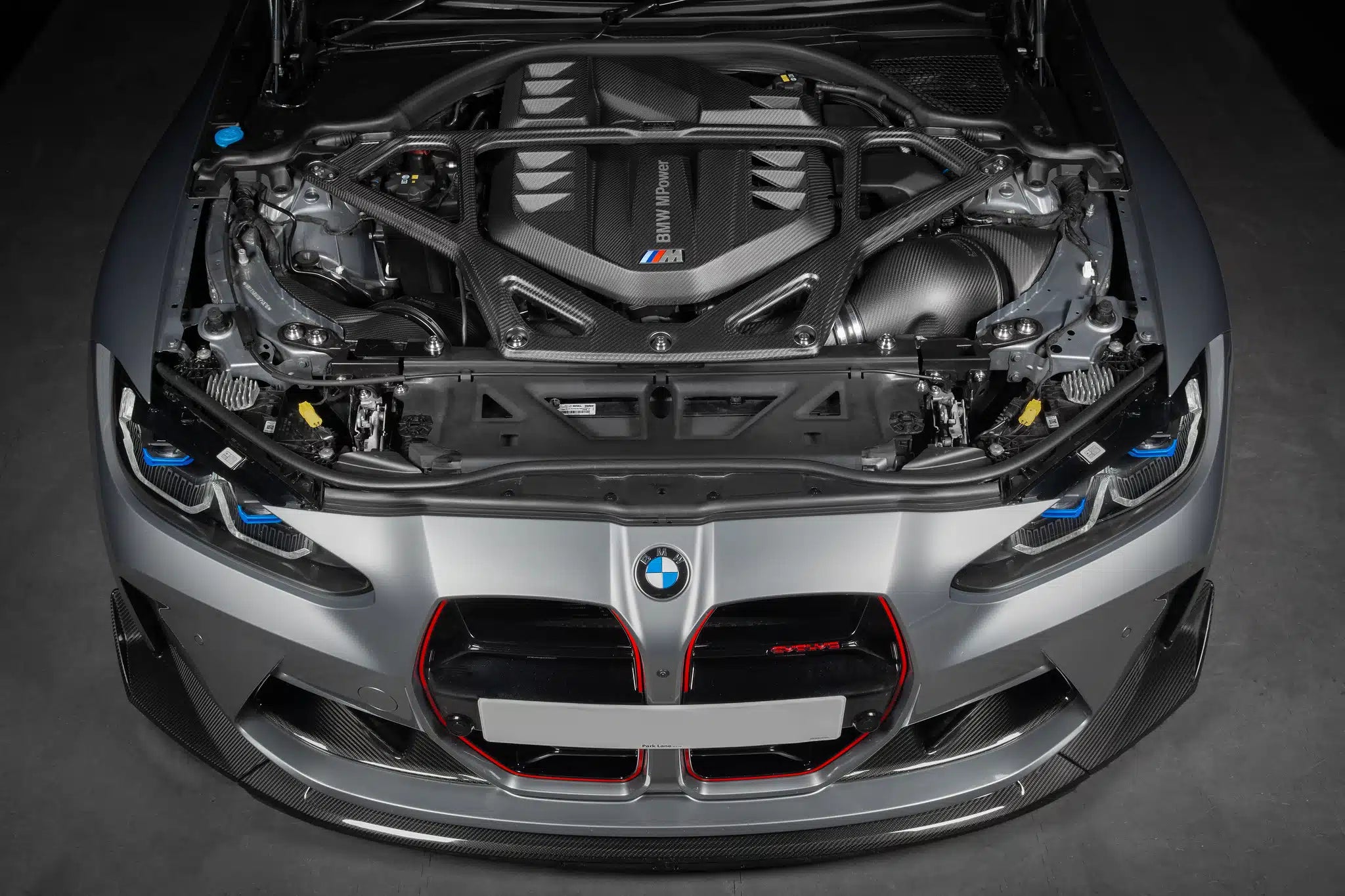 HAW Dry Carbon Fiber Engine Cover Strut Bar for BMW M2 M3 M4
