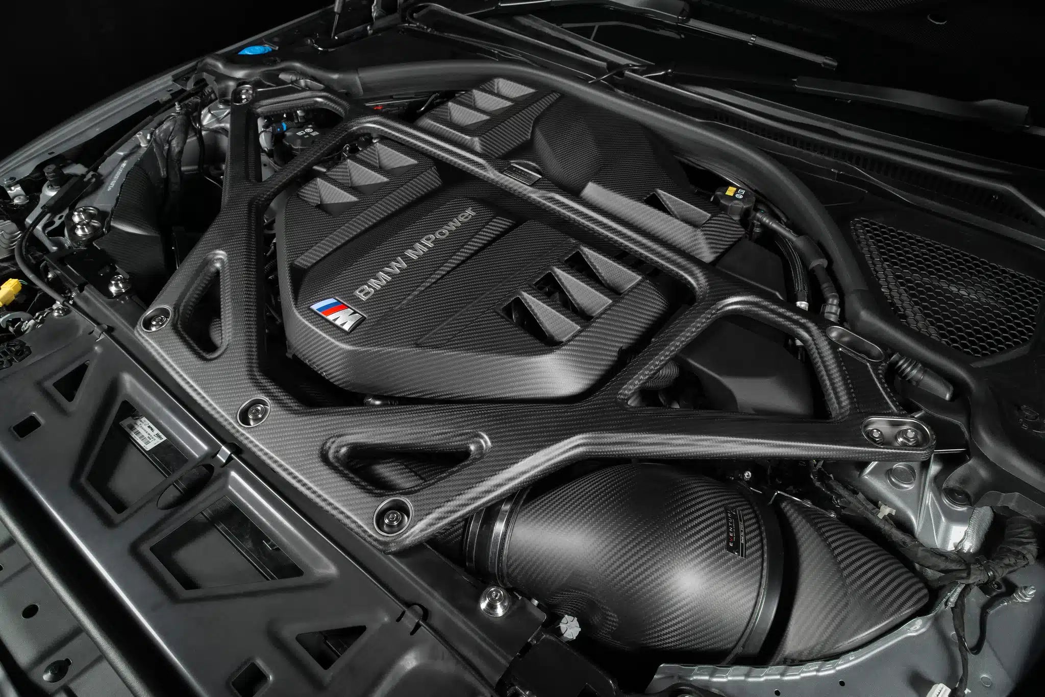 HAW Dry Carbon Fiber Engine Cover Strut Bar for BMW M2 M3 M4