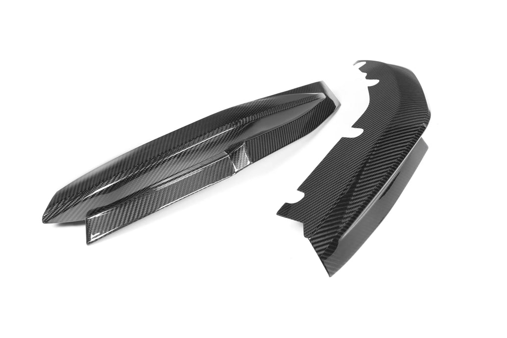 HAW OEM Style Dry Carbon Rear Side Splitters for BMW M3 G80 G81 M4 G82 G83