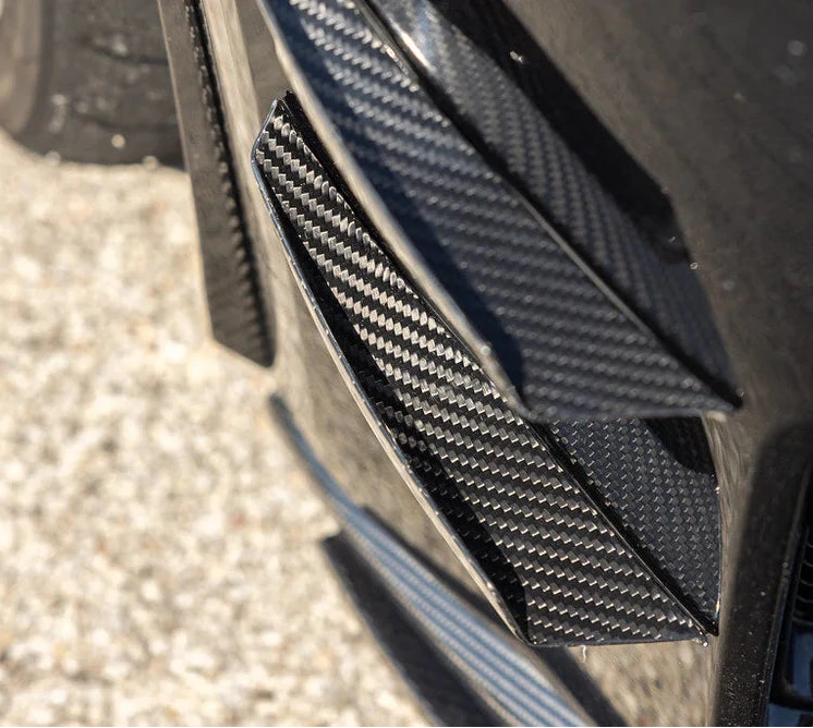 HAW AC Style Dry Carbon Front Canards for BMW M2 G87