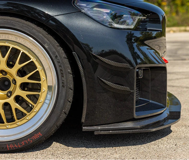 HAW AC Style Dry Carbon Front Canards for BMW M2 G87