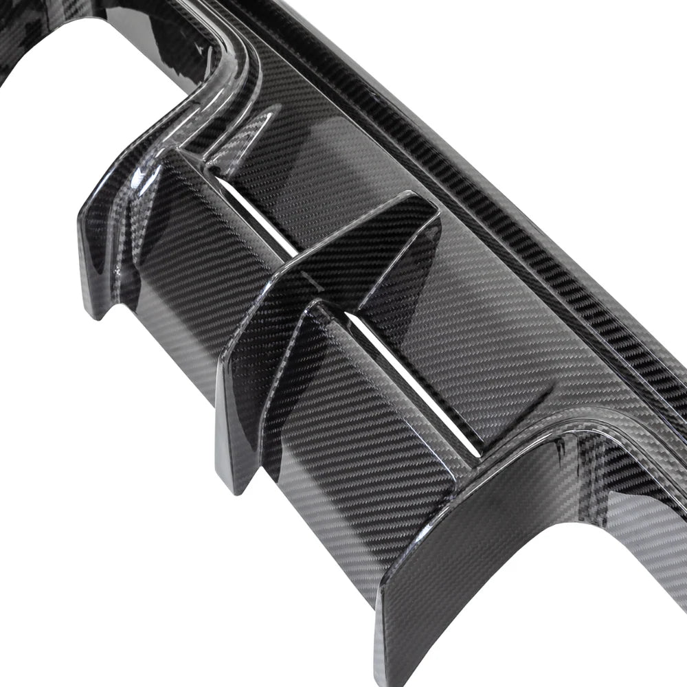 HAW V Style Dry Carbon Fiber Rear Diffuser for BMW M3 G80 / G81 M4 G82 / G83