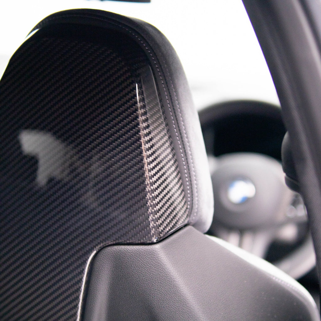 HAW OEM Style Carbon Fiber Upper Front Backrest Cover for BMW 2 Series G42 / 3 Series G20 / M3 G80 / M4 G82 / M8 F91 F92 F92 / X3M F97 / X4M F98