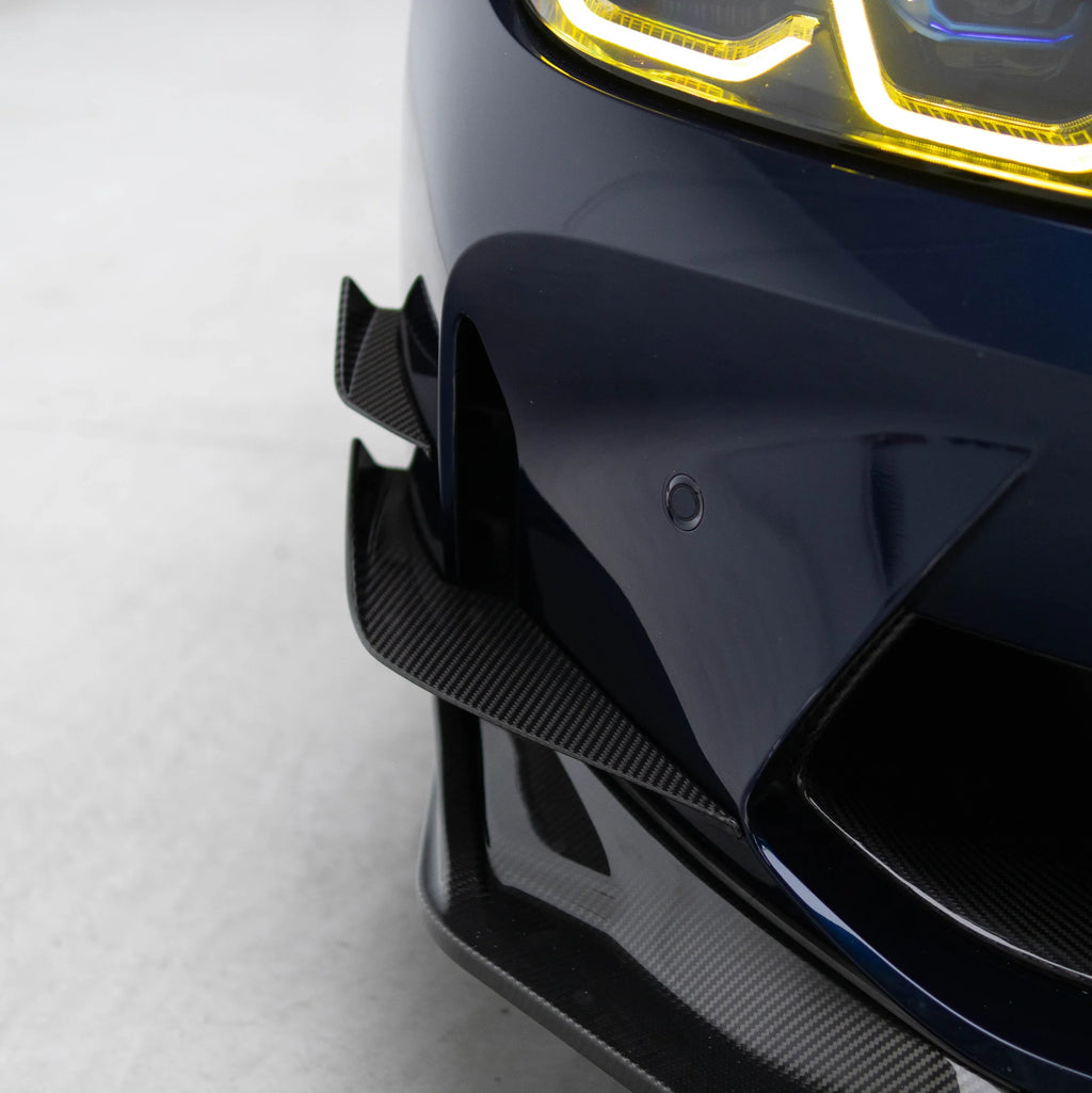 HAW VS Style Dry Carbon Front Canards for BMW M3 G80 G81 M4 G82 G83