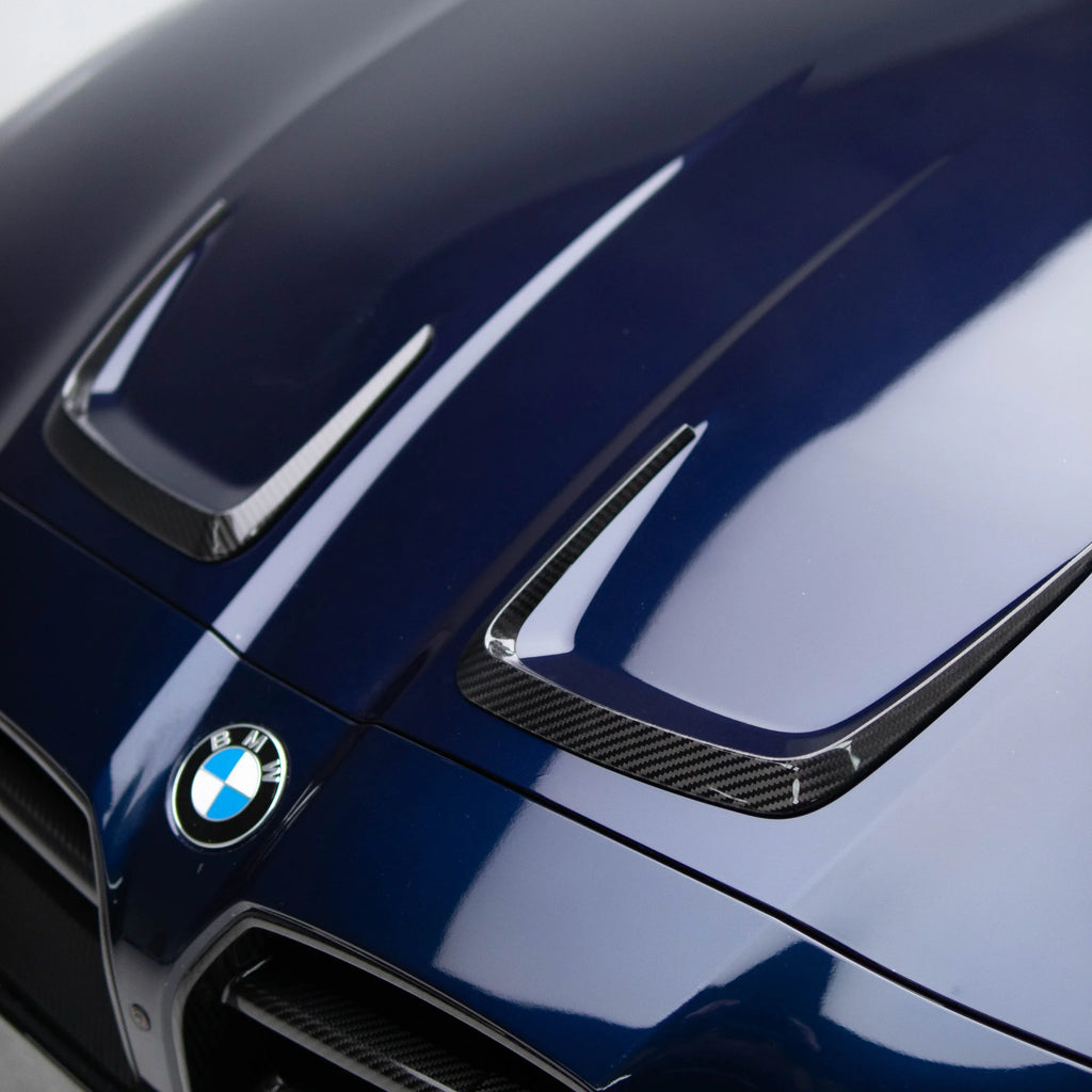 HAW Pre Pregged Dry Carbon Hood Vent Trim for BMW M3 G80 G81 M4 G82 G83