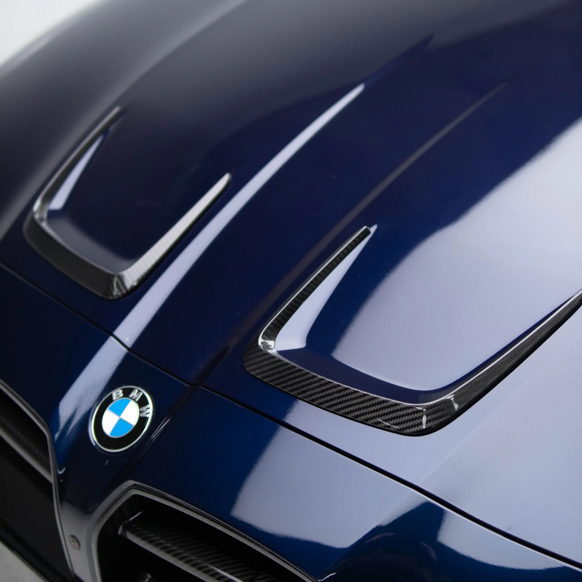 HAW Pre Pregged Dry Carbon Hood Vent Trim for BMW M3 G80 G81 M4 G82 G83