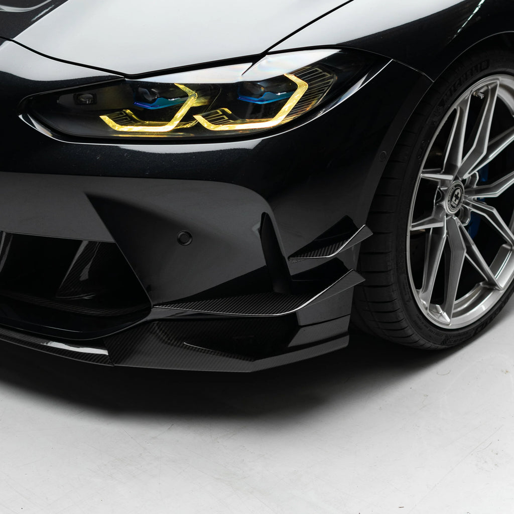 HAW VS Style Dry Carbon Front Canards for BMW M3 G80 G81 M4 G82 G83