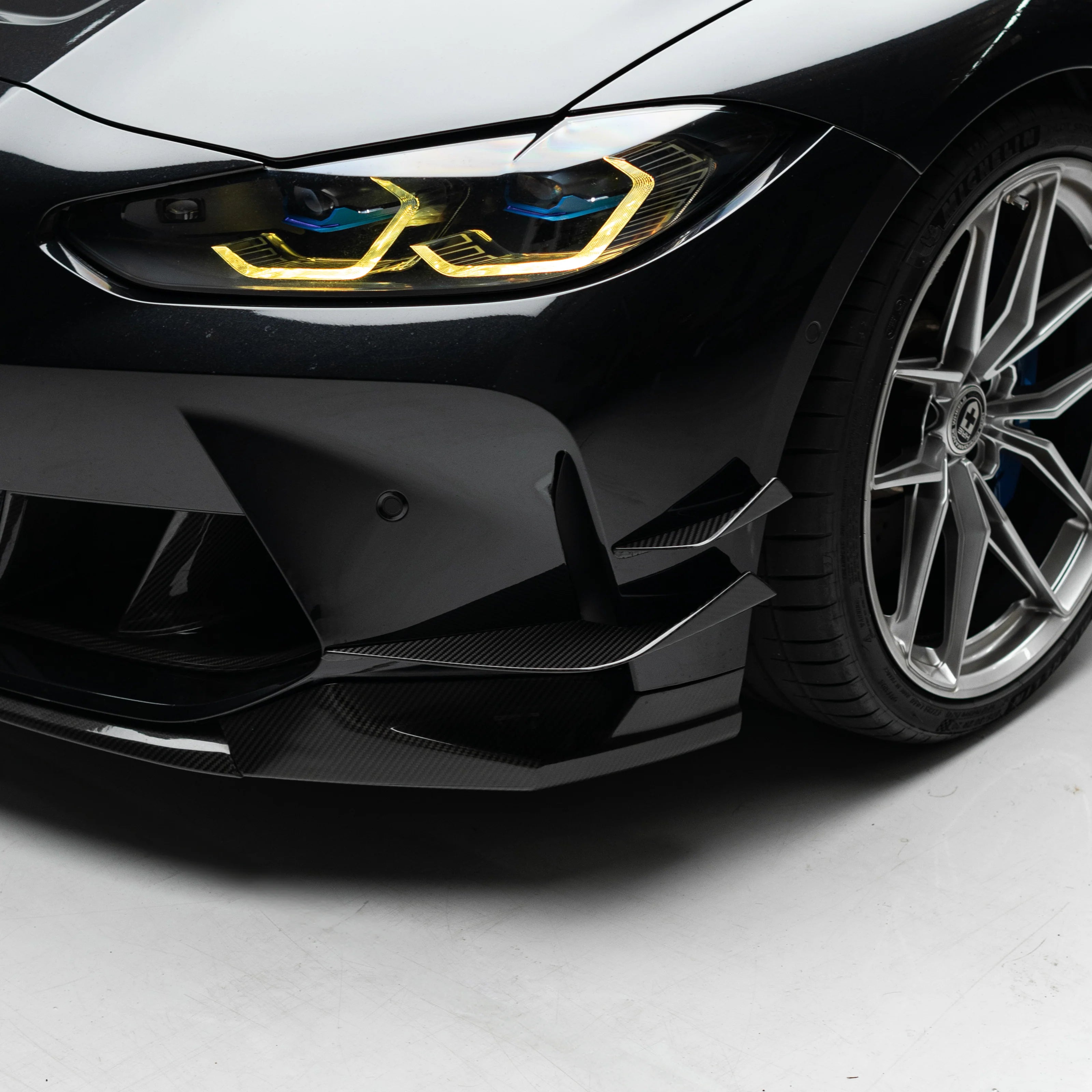 HAW VS Style Dry Carbon Front Canards for BMW M3 G80 G81 M4 G82 G83