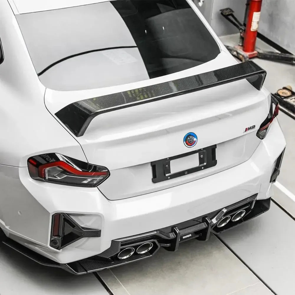 HAW MP Style Dry Carbon Rear Wings for BMW M2 G87