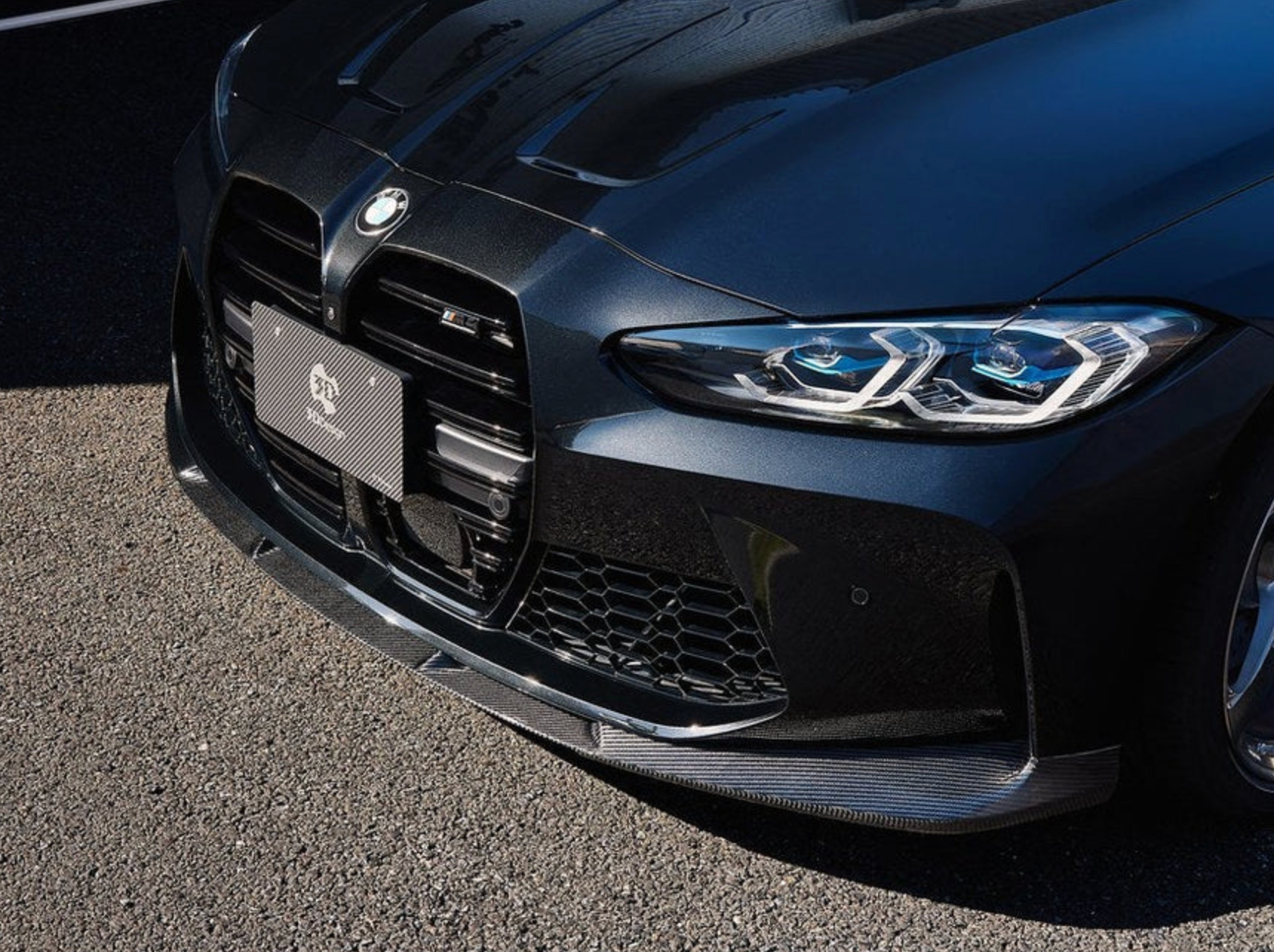 HAW 3D Design Dry Carbon Fiber Front Lip for BMW M3 M4 G80 G81 G82 G83