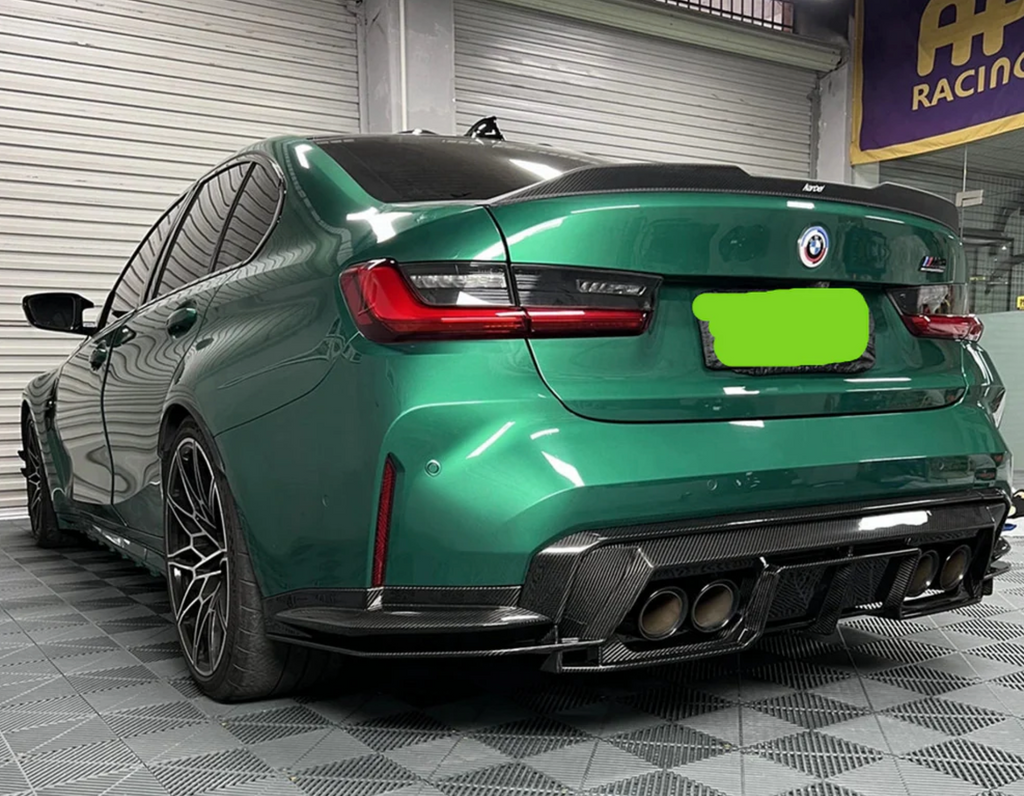 HAW PSM Style Dry Carbon Fiber Rear Diffuser for BMW M3 G80 / G81 M4 G82 / G83