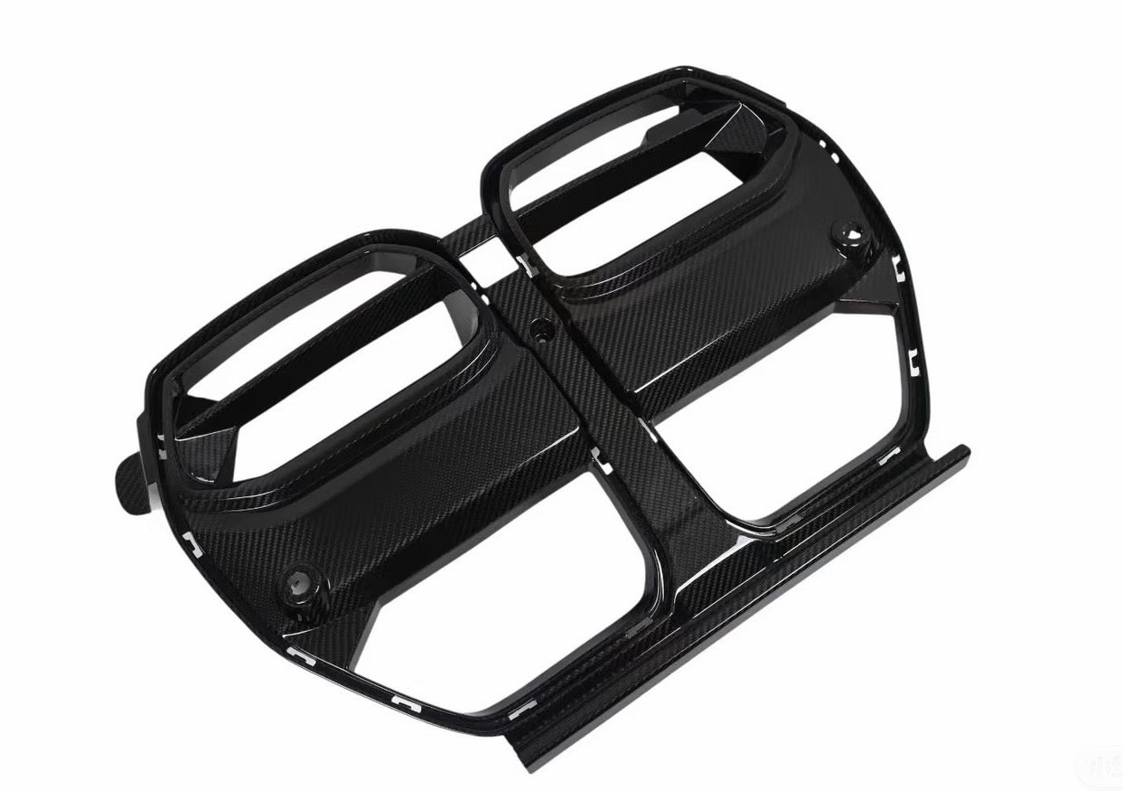 HAW Alpha-N Style Dry Carbon Fiber Front Grille for BMW M3 G80 / M4 G82