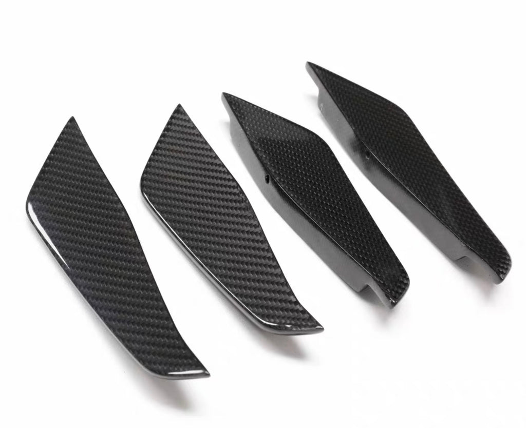 HAW AC Style Dry Carbon Front Canards for BMW M2 G87