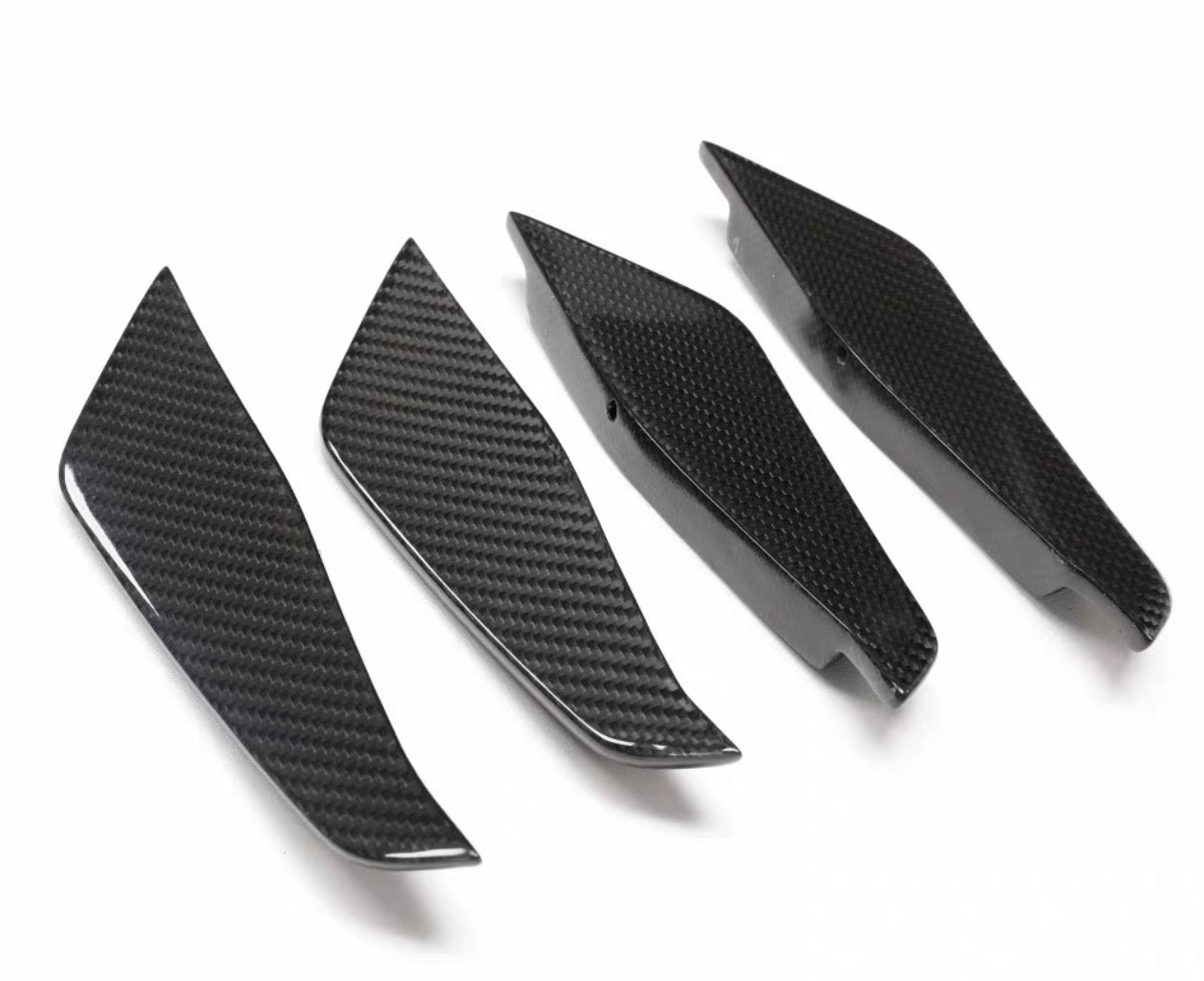 HAW AC Style Dry Carbon Front Canards for BMW M2 G87
