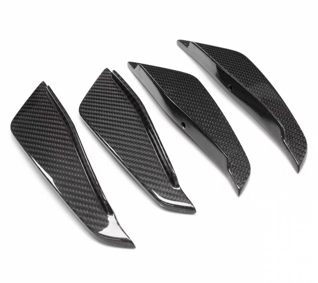 HAW AC Style Dry Carbon Front Canards for BMW M2 G87