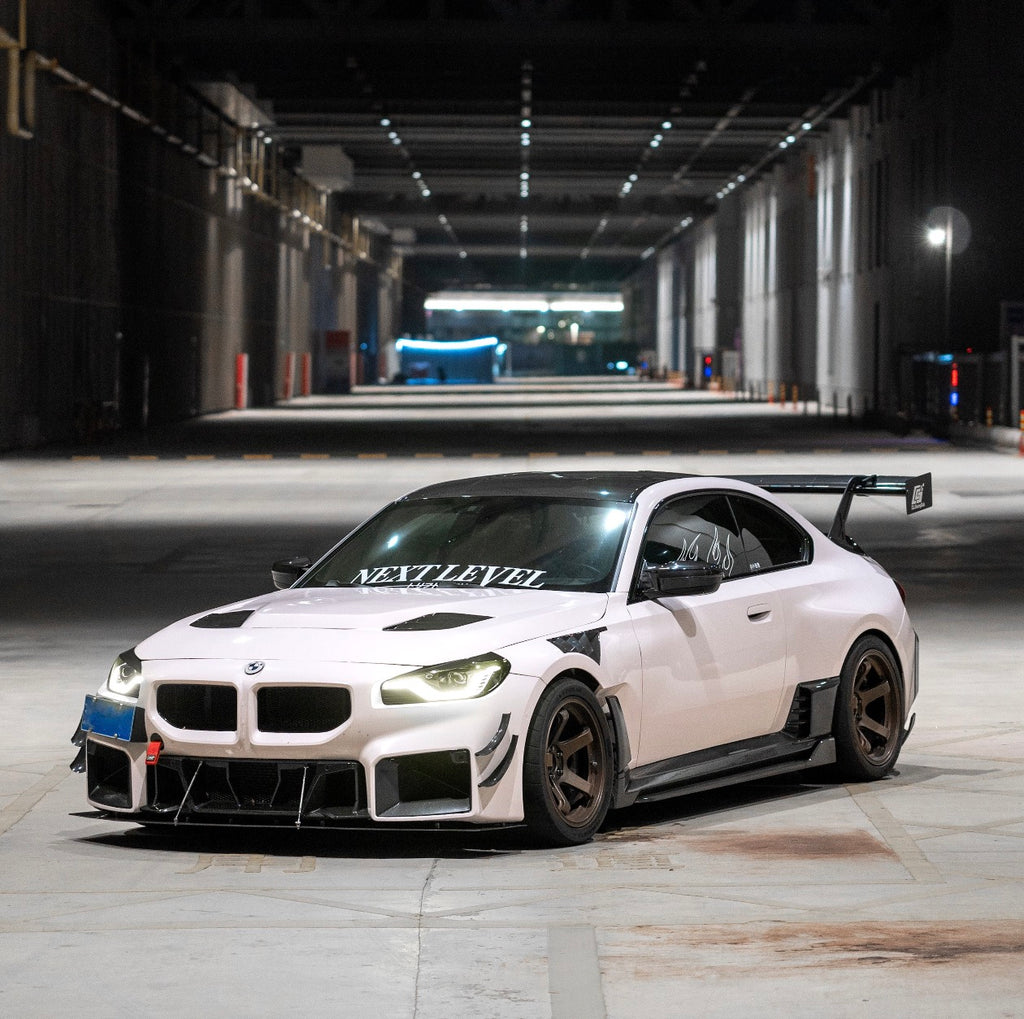 HAW AC Style Dry Carbon Front Canards for BMW M2 G87