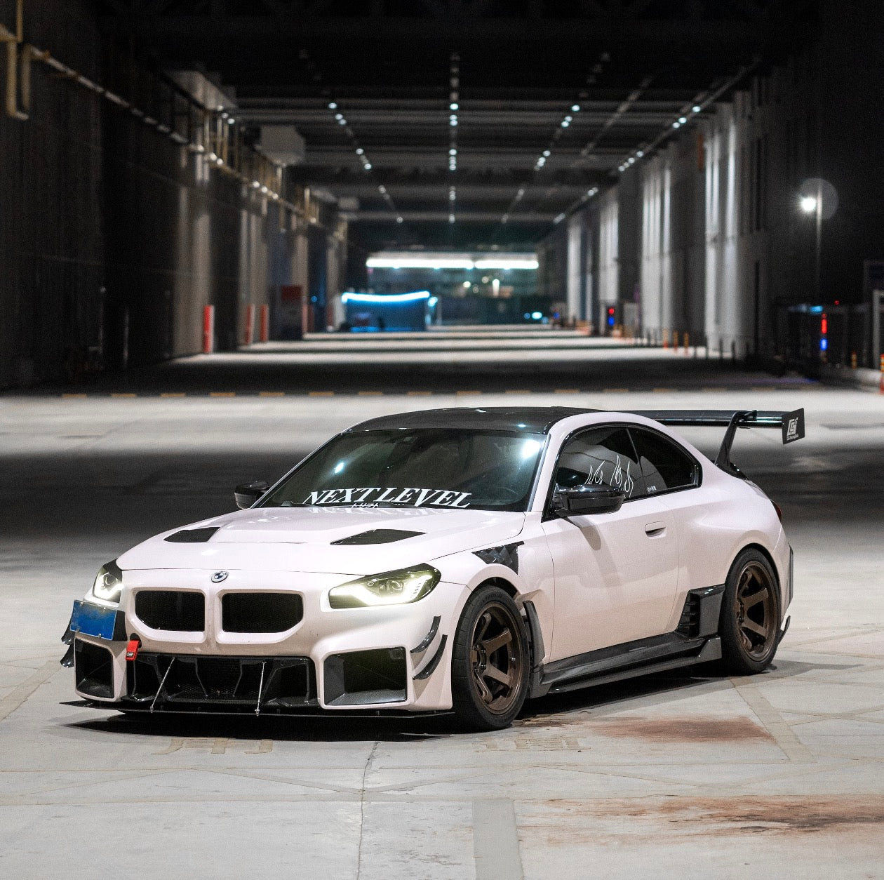 HAW AC Style Dry Carbon Front Canards for BMW M2 G87