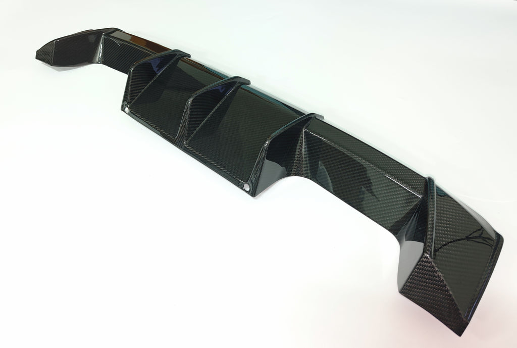 HAW MP-Style Dry Carbon Fiber Rear Diffuser for BMW M3 G80 / G81 M4 G82 / G83