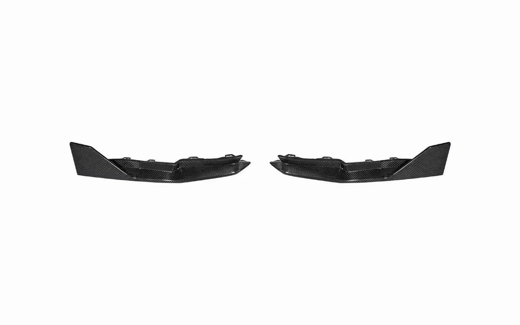 HAW MP Style Dry Carbon Rear Side Splitters for BMW M3 G80 G81 M4 G82 G83