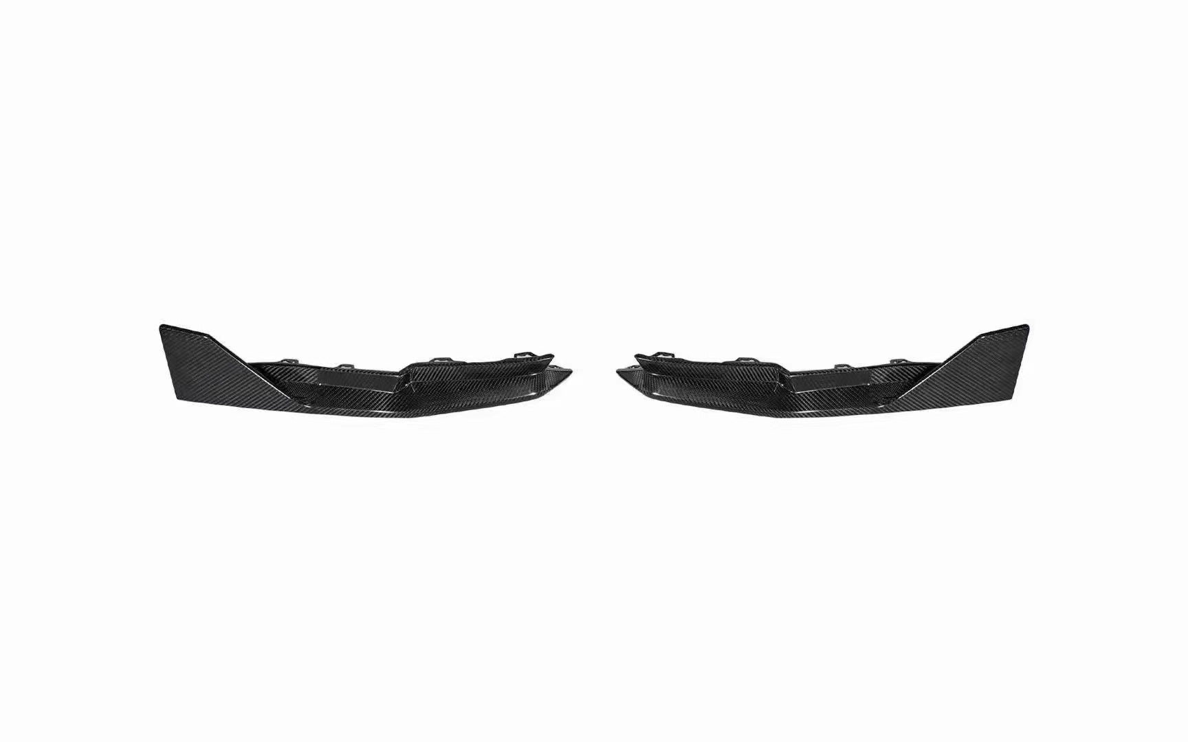 HAW MP Style Dry Carbon Rear Side Splitters for BMW M3 G80 G81 M4 G82 G83