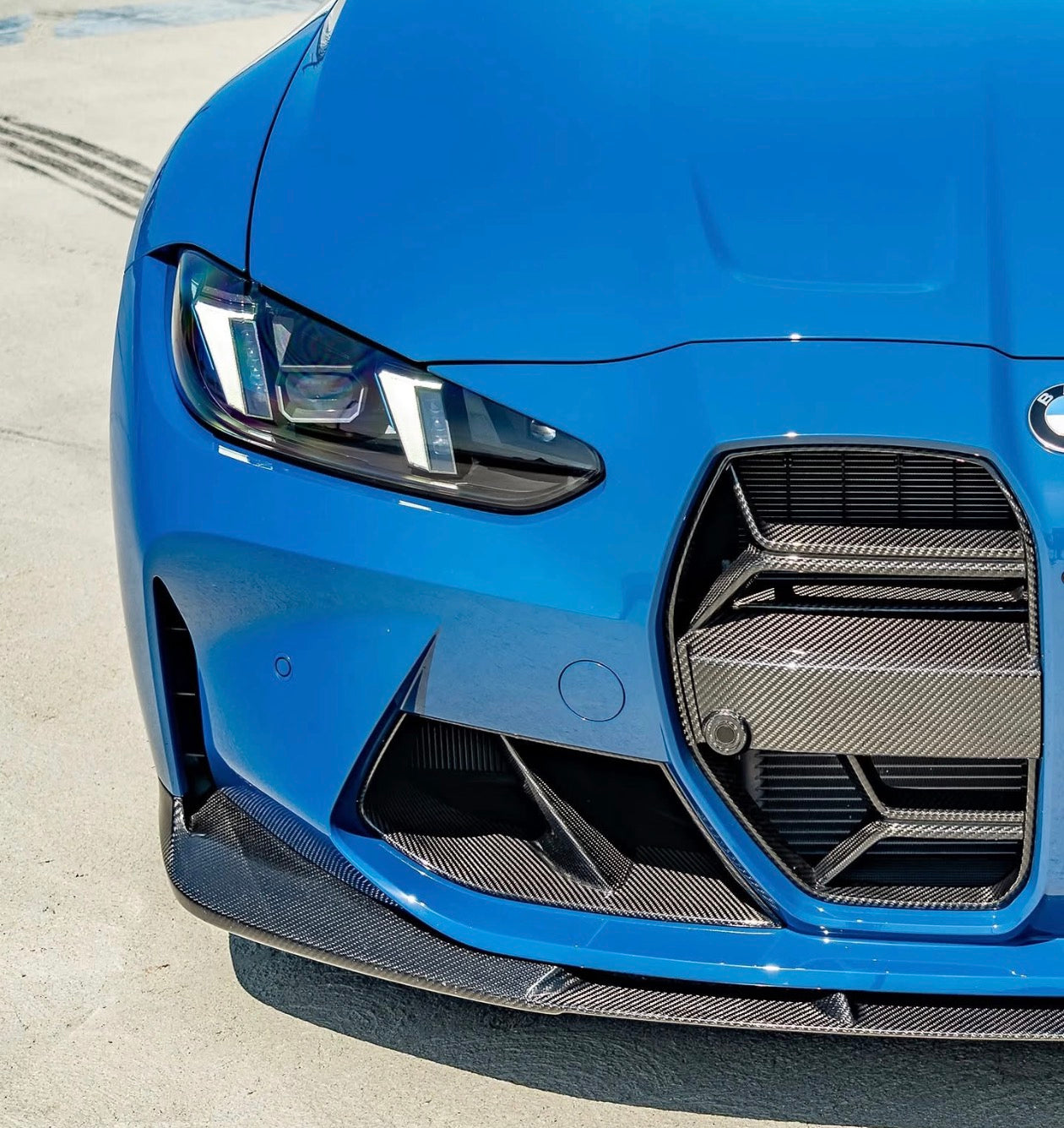 HAW 3D Design Dry Carbon Fiber Front Lip for BMW M3 M4 G80 G81 G82 G83