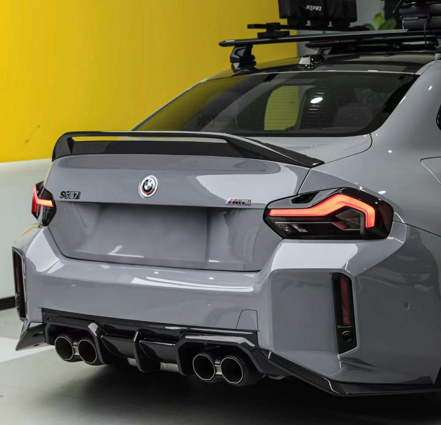 HAW Adro Style Dry Carbon Rear Spoiler for BMW M3 G80 M2 G87