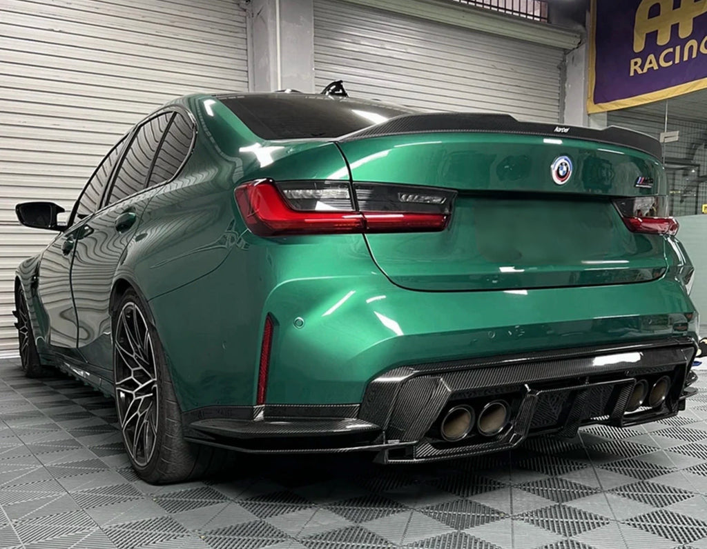 HAW PSM Style Dry Carbon Fiber Rear Diffuser for BMW M3 G80 / G81 M4 G82 / G83