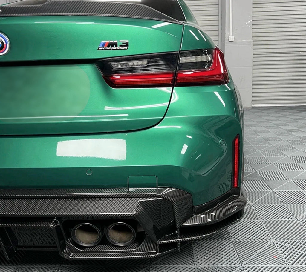 HAW PSM Style Dry Carbon Fiber Rear Diffuser for BMW M3 G80 / G81 M4 G82 / G83
