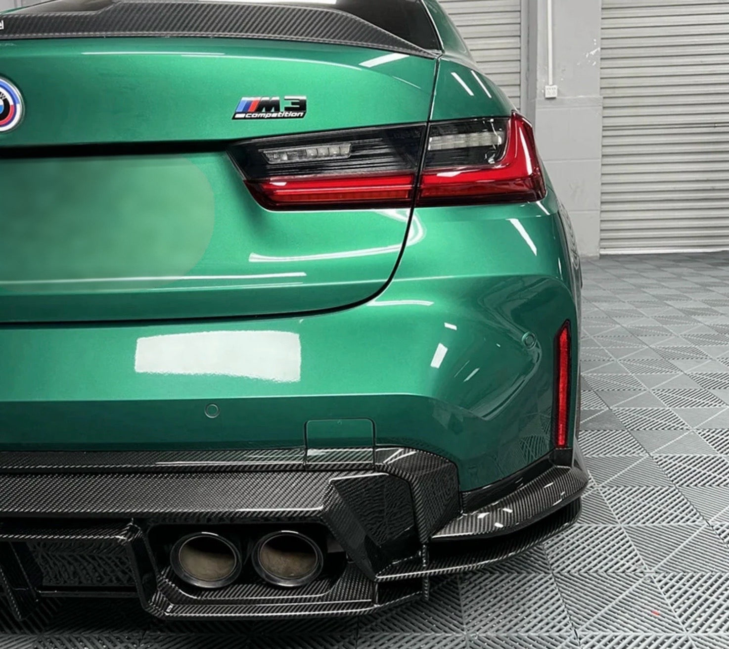 HAW PSM Style Dry Carbon Fiber Rear Diffuser for BMW M3 G80 / G81 M4 G82 / G83