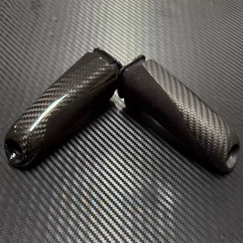 HAW OEM Style 3 Pieces Carbon Fiber Interior Gear Shifter Hand Brake Trim Set for BMW M Models F Series F80 F82 F87