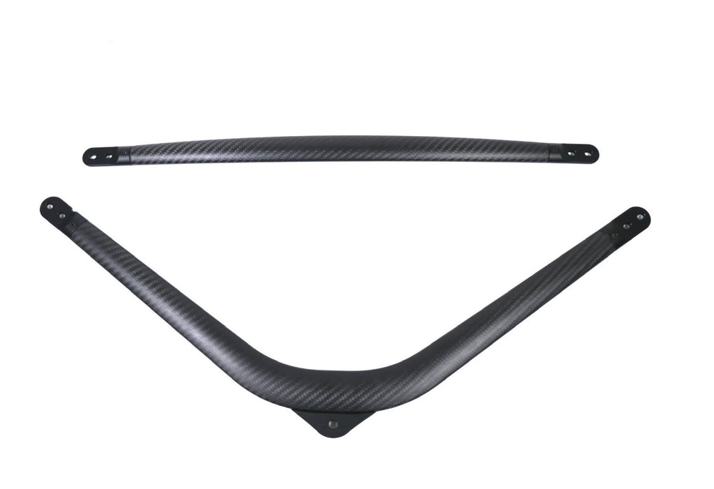 HAW Dry Carbon Fiber Engine Cover Strut Bar Type 2 for BMW M2 M3 M4