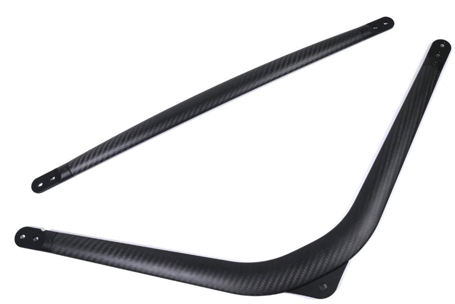HAW Dry Carbon Fiber Engine Cover Strut Bar Type 2 for BMW M2 M3 M4
