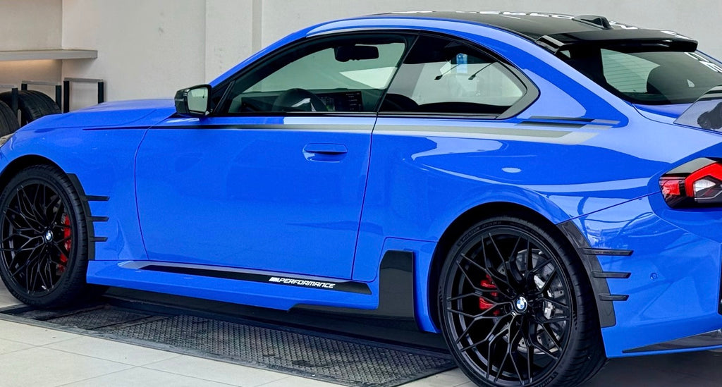 HAW MP Style Pre Pregged Dry Carbon Front and Rear Fender Arch Trim Set for BMW M2 G87