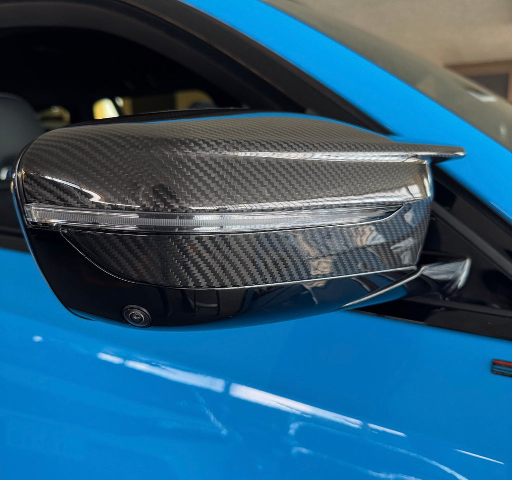 HAW MP-Style Dry Carbon Fiber Side Mirror for BMW 2 / 3 / 4 Series & M2 M3 M4