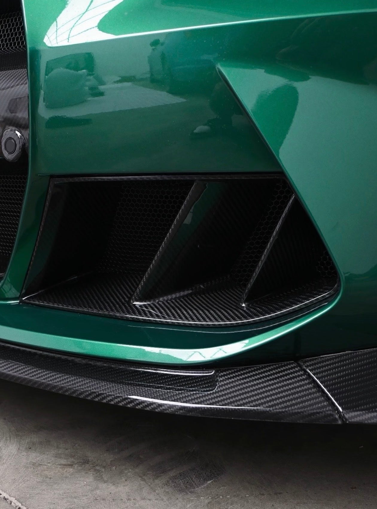 HAW R44 Style Dry Carbon Fiber Air Intake Vents for BMW M3 G80 G81 M4 G82 G83