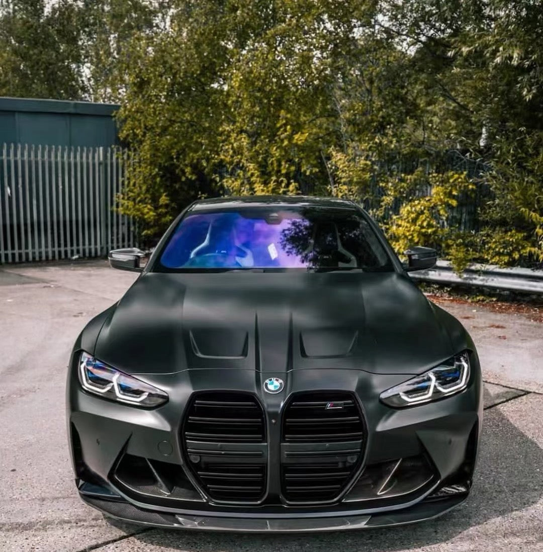 HAW R44 Style Dry Carbon Fiber Front Lip for BMW M3 M4 G80 G81 G82 G83