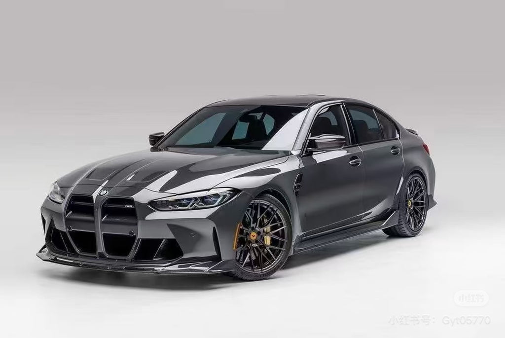 HAW V Style Design Dry Carbon Fiber Front Lip for BMW M3 M4 G80 G81 G82 G83