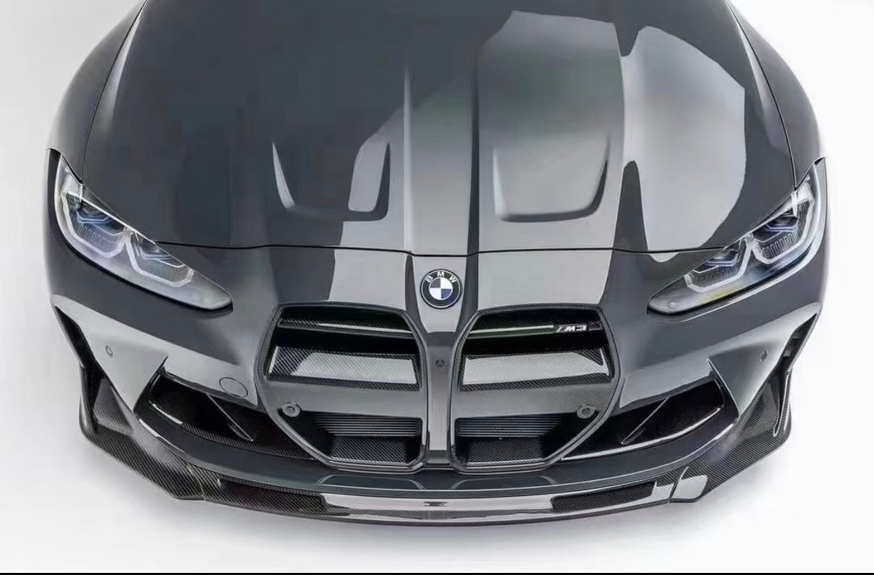 HAW V Style Design Dry Carbon Fiber Front Lip for BMW M3 M4 G80 G81 G82 G83