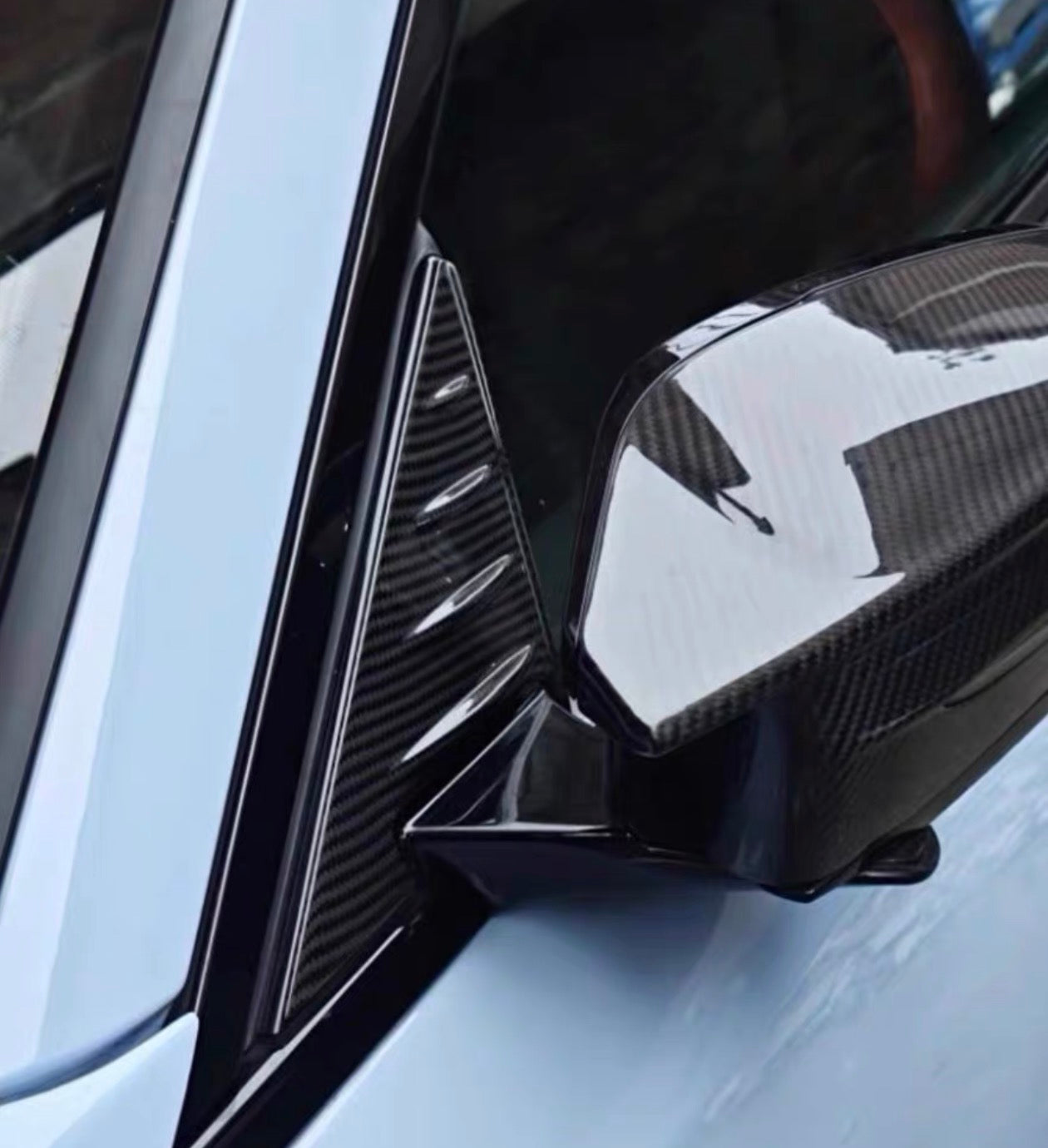 HAW Pre Pregged Dry Carbon Door Side Trim for BMW M3 G80 G81 M4 G82 G83 M2 G87