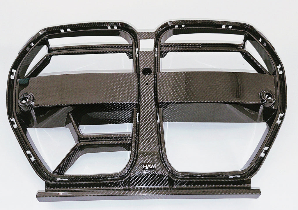 HAW CSL Style Dry Carbon Fiber Front Grille for BMW M3 G80 / M4 G82