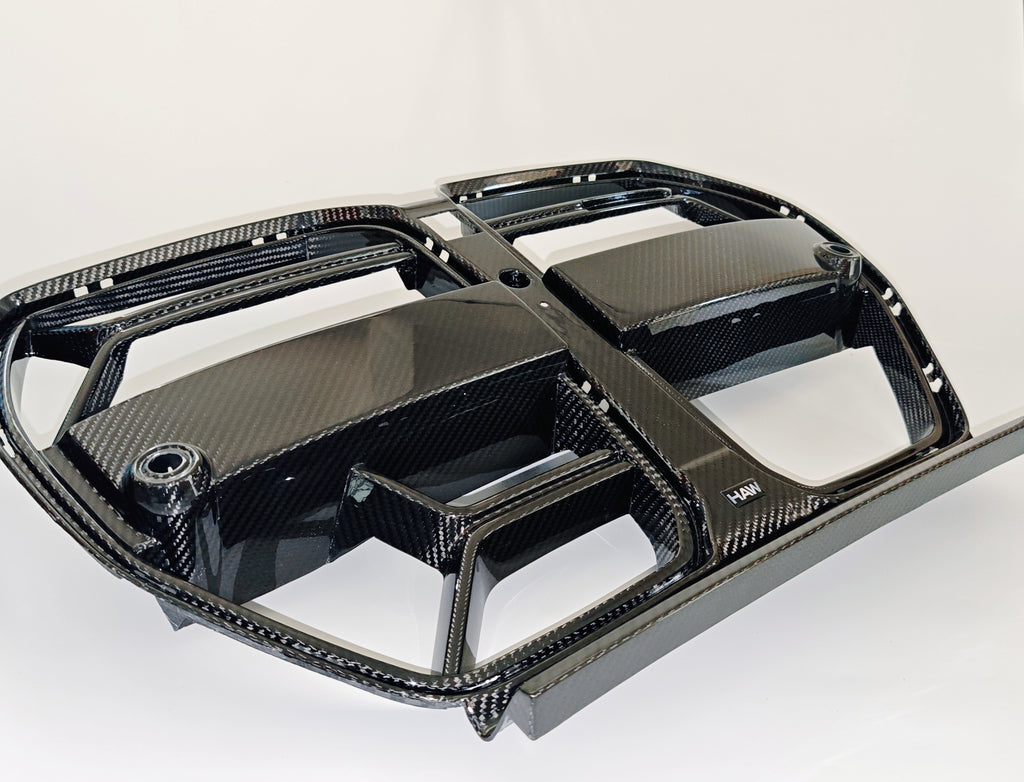 HAW CSL Style Dry Carbon Fiber Front Grille for BMW M3 G80 / M4 G82