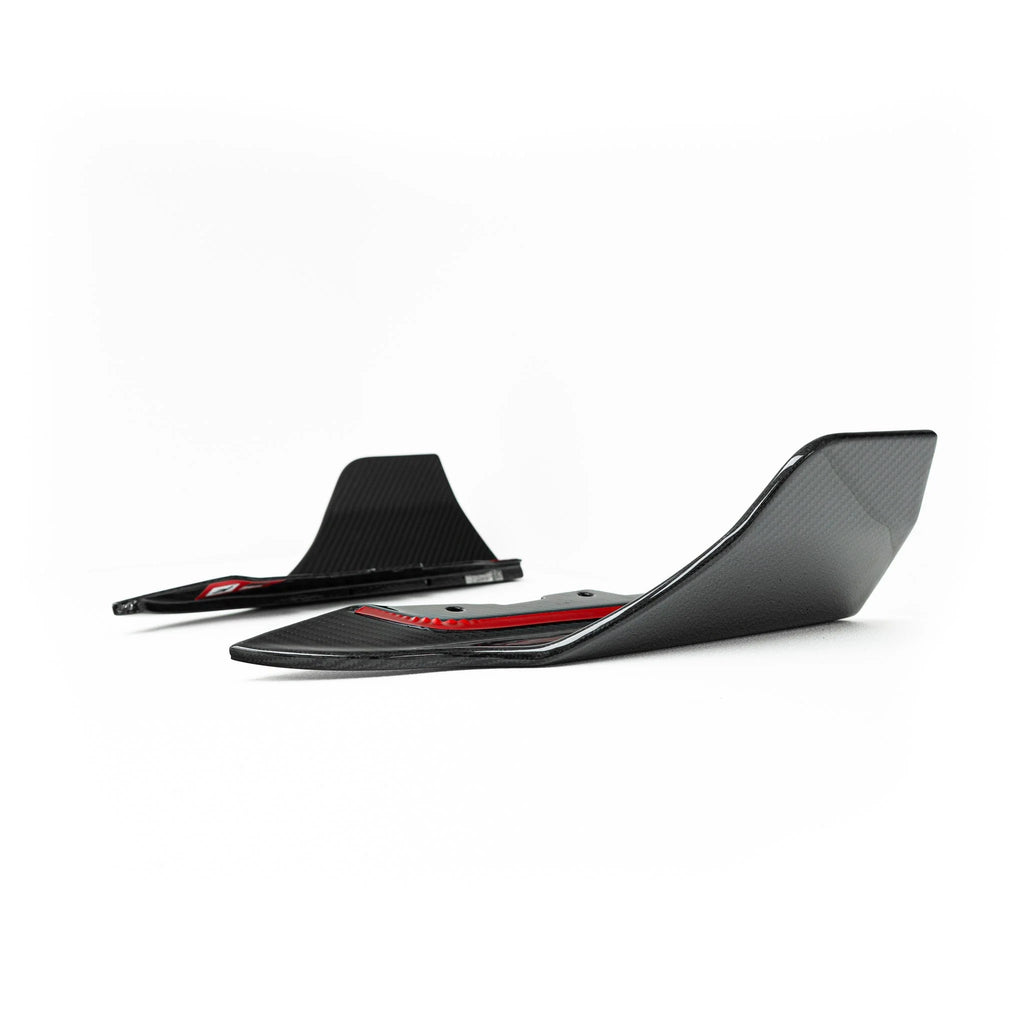 HAW TRE Style Dry CarbonRear Bumper Winglets for BMW M2 G87