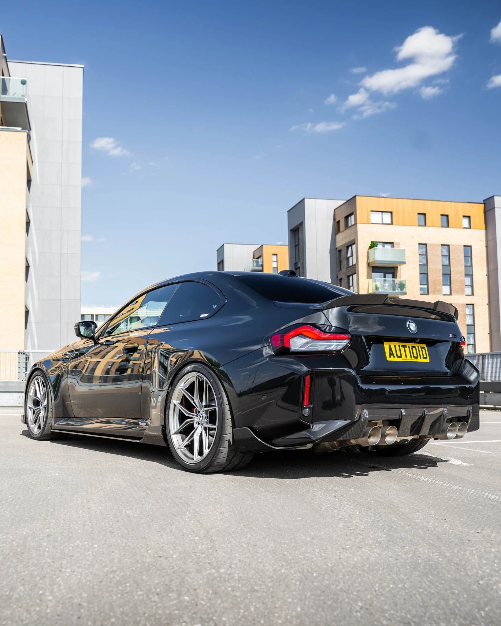 HAW TRE Style Dry CarbonRear Bumper Winglets for BMW M2 G87
