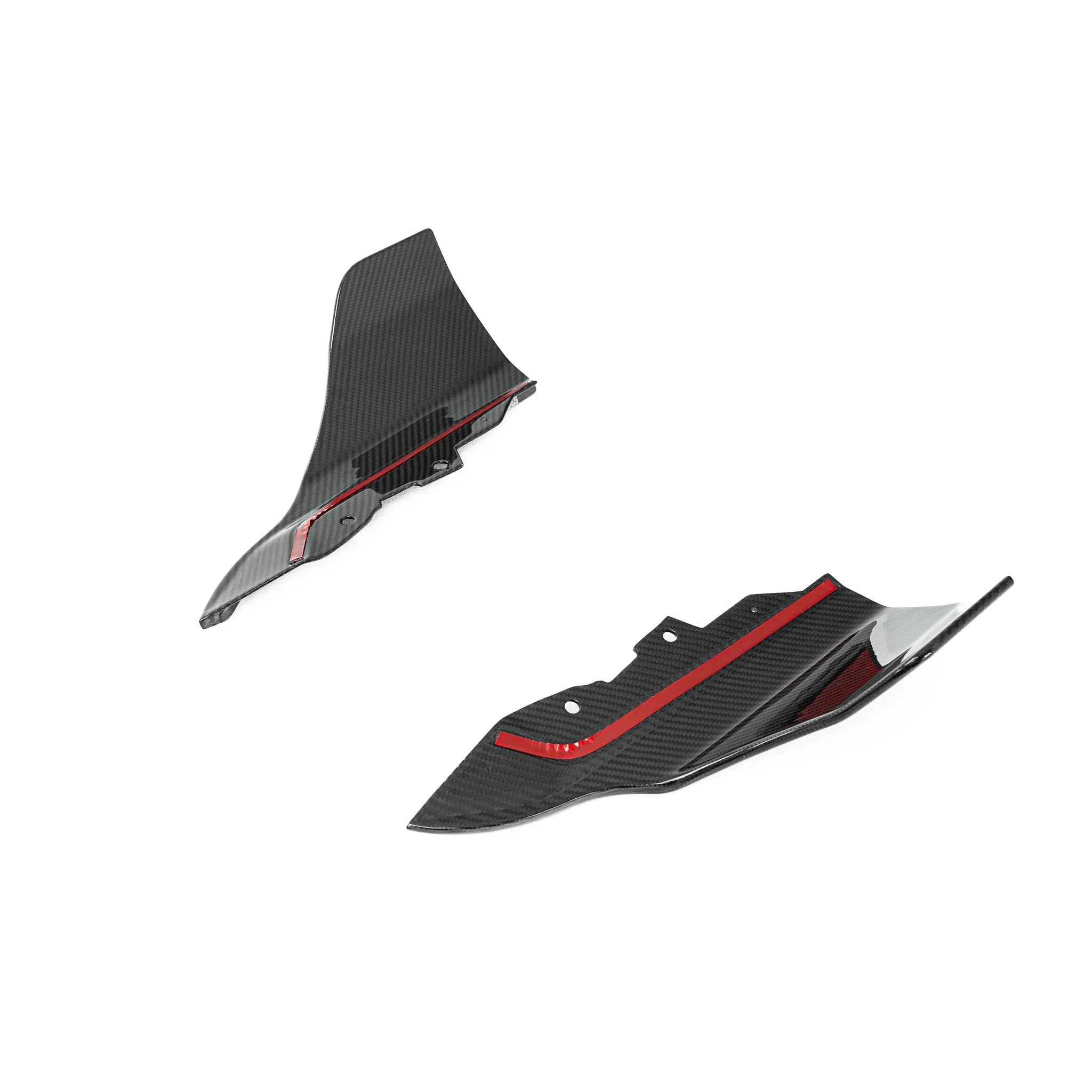 HAW TRE Style Dry CarbonRear Bumper Winglets for BMW M2 G87