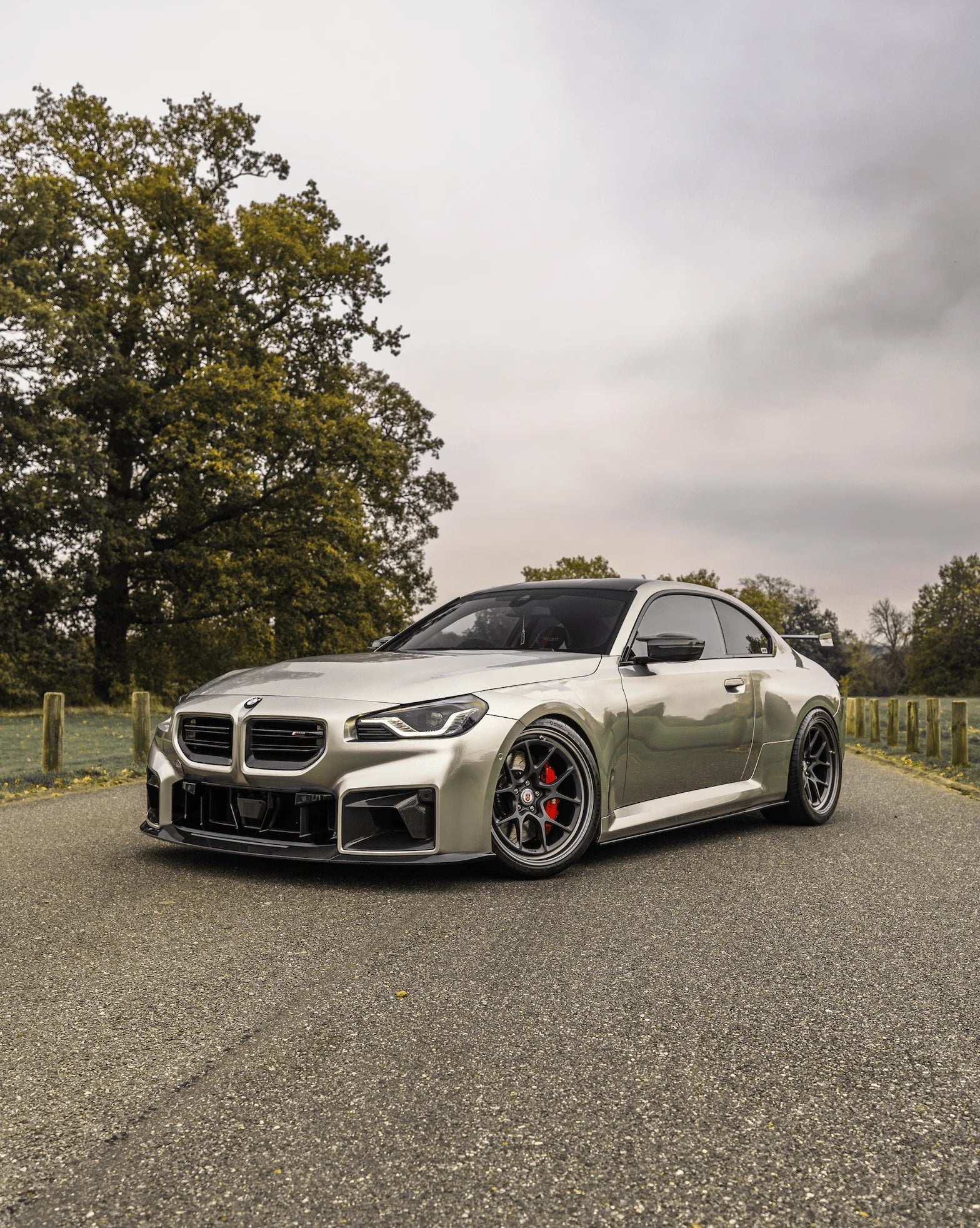 HAW TRE Style Style Dry Carbon Fiber Air Intake Vents for BMW M2 G87
