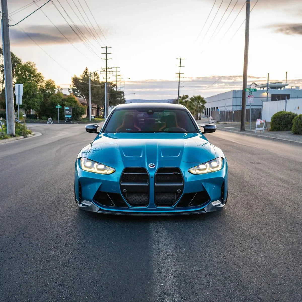 HAW MP Style Dry Carbon Fiber Front Lip for BMW M3 G80 G81 M4  G82 G83